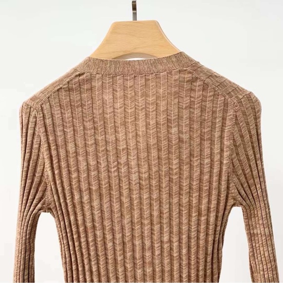 🍁ICICLE Cotton open knit light button up cardigan - Picture 11 of 15